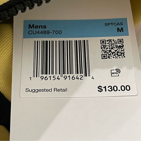 Nike Sportswear Tech Fleece Full Zip Hoodie Saturn Gold Black CU4489-700 Mens - Picture 10 of 14